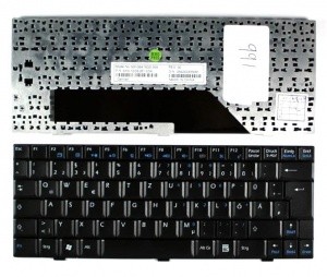 Tipkovnica za MSI Netbook Wind U90, U100, U110, U120, Medion Akoya Mini E1210