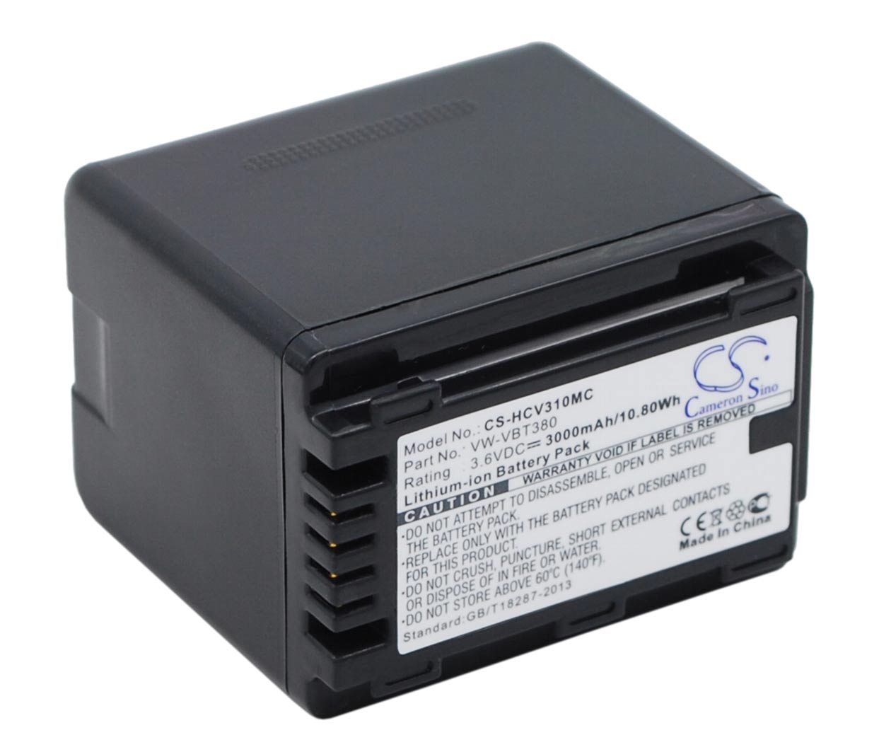 Baterija VW-VBT380 za fotoaparate Panasonic HC-V777, VXF999, HC-WX979,..