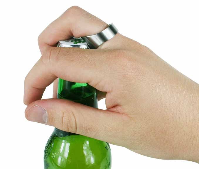 Prstan - odpirač za steklenice 20mm