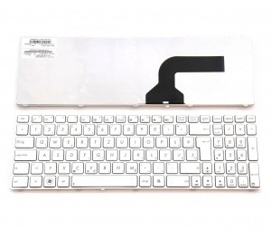 Slovenska tipkovnica za Asus K53E, K52F, UL50VG, X52JK, X52J, X52JC, X52JB,.. bela