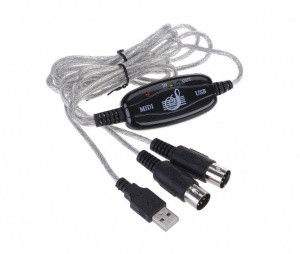 Adapter USB za MIDI klaviature