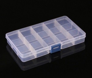 Majhna škatlica za shranjevanje - 15 predalčkov