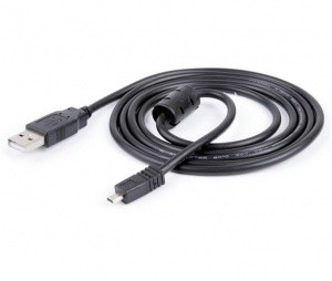 Nadomestni USB kabel Casio EMC-5, Nikon UC-E6, Olympus CB-USB7,..