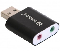 Zunanja USB zvočna kartica Sandberg