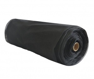 Mreža proti komarjem na meter črne barve