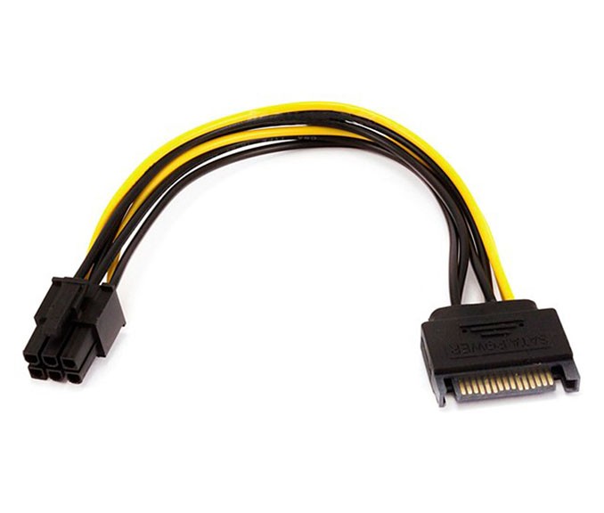 Adapter iz SATA na 6-pin PCI-E