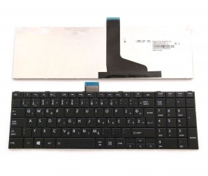 Slovenska tipkovnica za Toshiba Satellite C850, C850D, C855, C855D,.. črna