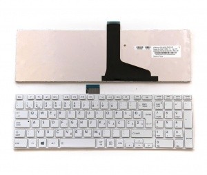 Slovenska tipkovnica za Toshiba Satellite C855, C855D, L850, L855,.. bela