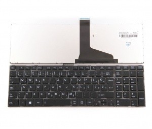 Slovenska tipkovnica za Toshiba Satellite C855, C855D, L850, L855,.. črna