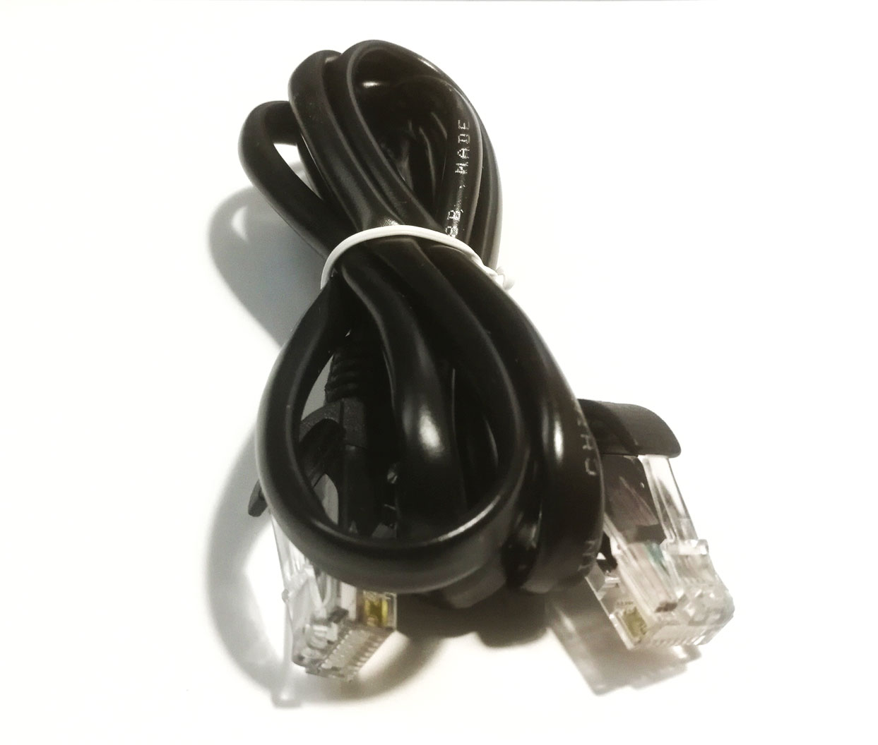 CAT5 UTP LAN kabel RJ45 črn 1m