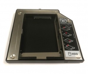 Adapter DVD na HDD 12,7mm - brez vijaka za pritrditev