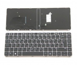 Tipkovnica za HP EliteBook 745 G2, 745 G3, 820 G2, 840 G3, 840 G4,..
