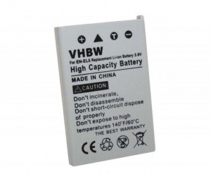 Baterija za Nikon Coolpix P5000, S10, P90, P80, P6000, P530, P520,.. 1000mAh