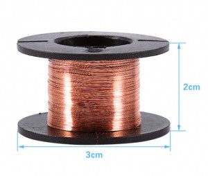 Lakirana žica 0,1mm 15m