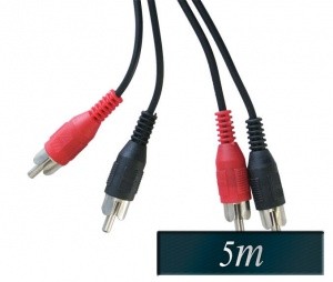 Avdio RCA kabel 5m