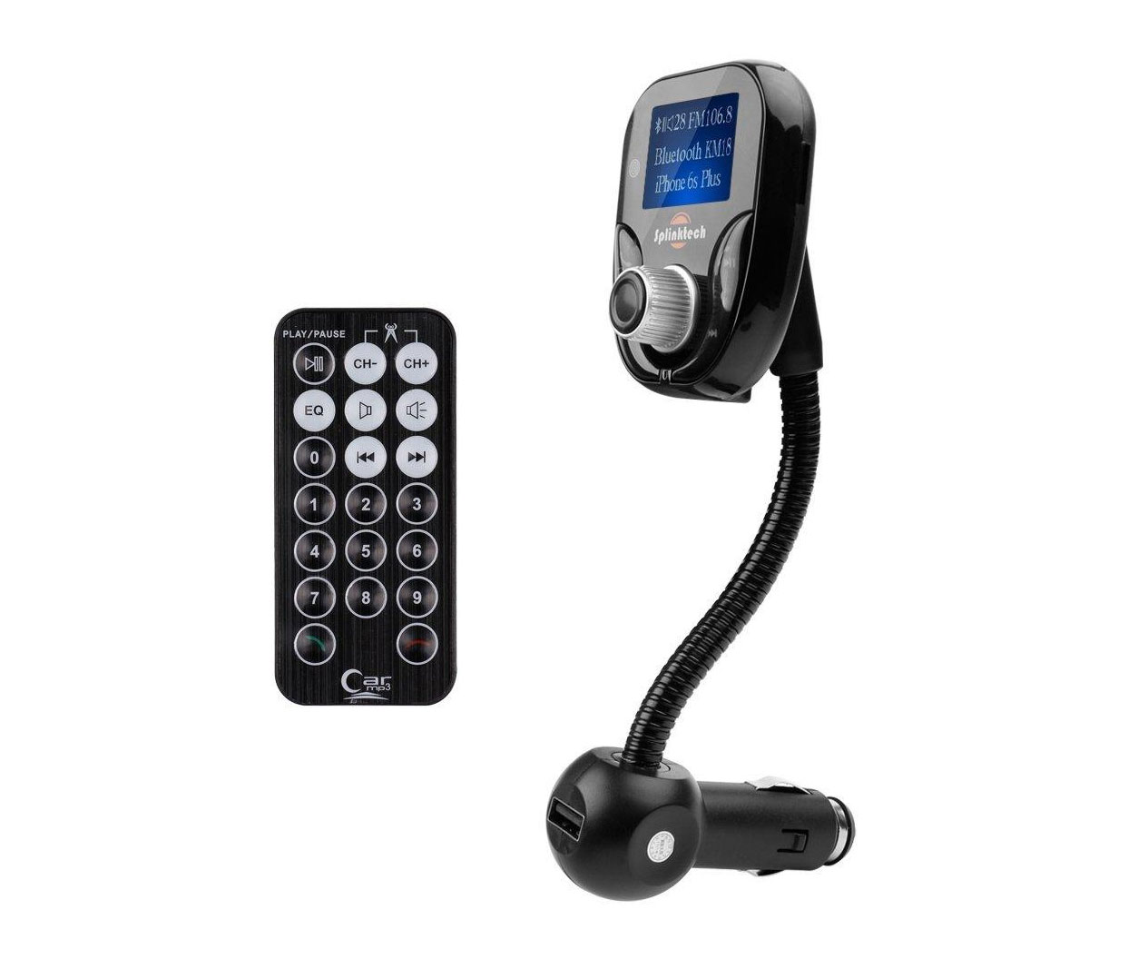 Avtomobilski MP3 FM predvajalnik ter prostoročno telefoniranje SplinkTech