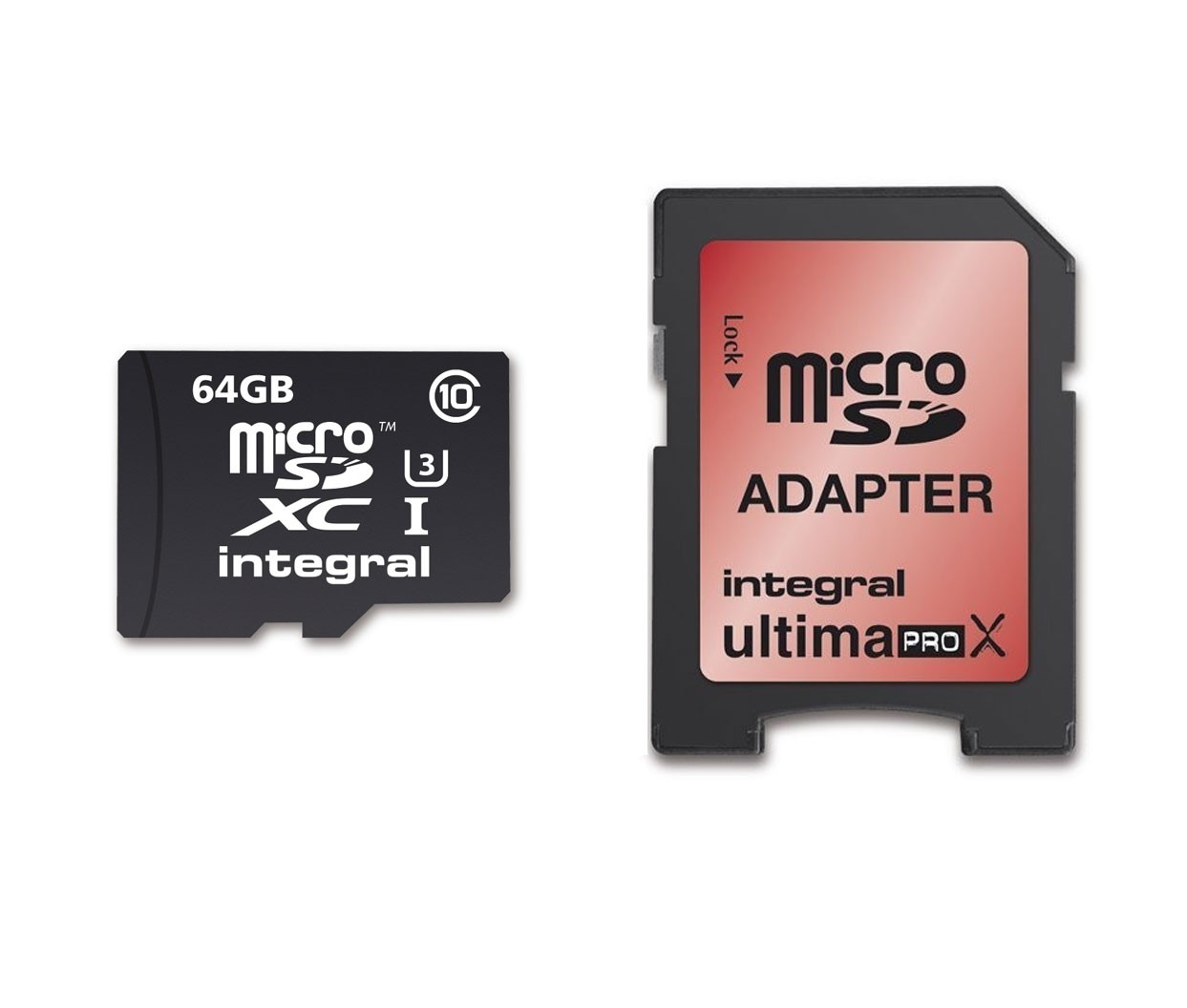 Integral Spominska kartica micro SD CL10 U3 64GB
