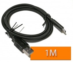 Kabel USB na USB C 1m pleten