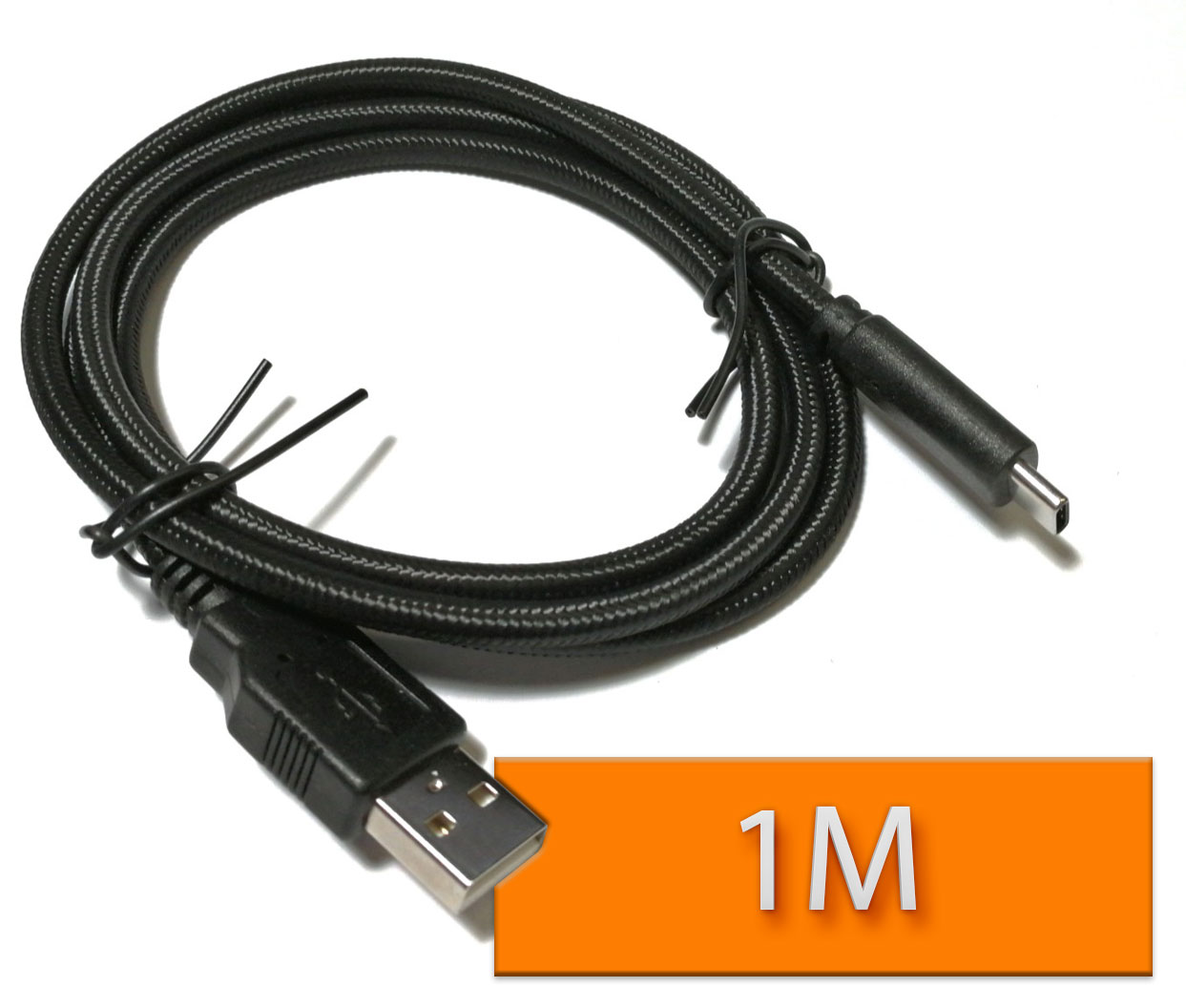 Kabel USB na USB C 3.1 1m pleten