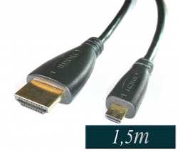 Kabel HDMI na micro HDMI 1,5m
