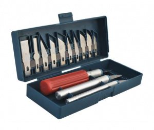 16 delni set skalpelov