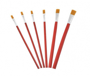 6 čopičev za slikanje