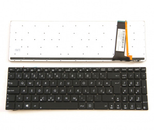 Slovenska tipkovnica za Asus N56 N76 backlit,..