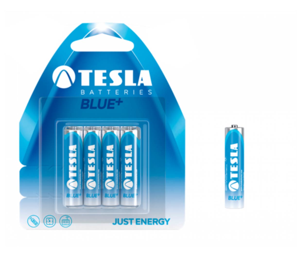 Tesla AAA baterije 4 kos (R03)