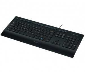Tipkovnica z nizkimi tipkami Logitech K280e Comfort USB