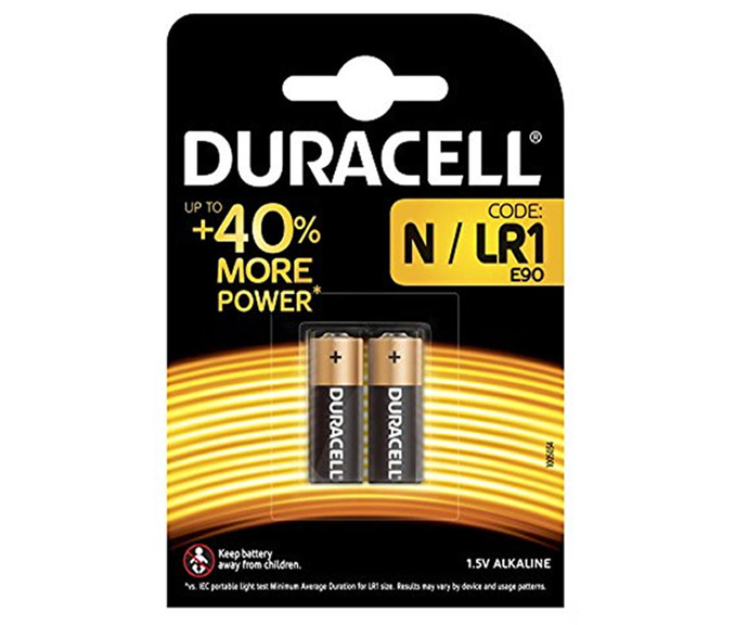 2 x Duracell N MN9100 Alkalna baterija