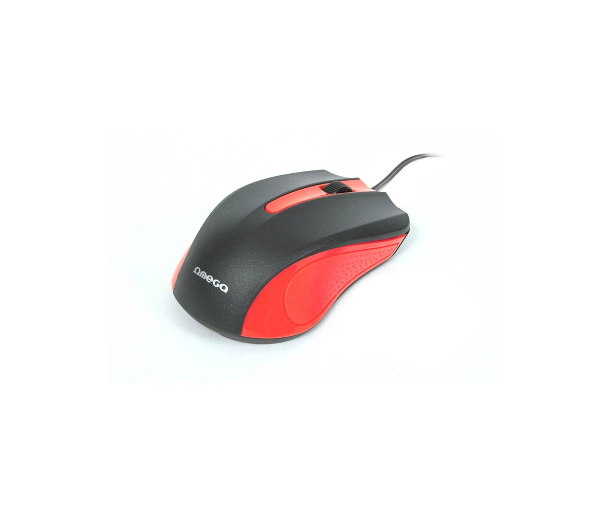 Omega 5G USB miška črno-rdeča