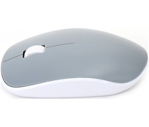 Omega brezžična miška LowProfile sive barve