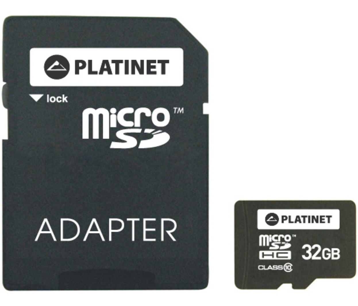 Platinet SD CL10 32GB spominska kartica in adapter