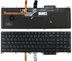Angleška tipkovnica za Dell Alienware 17 R4 00WN4Y 0WN4Y
