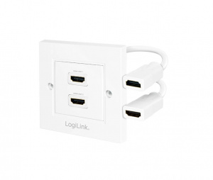 HDMI 1.4 stenska vtičnica 2 x HDMI
