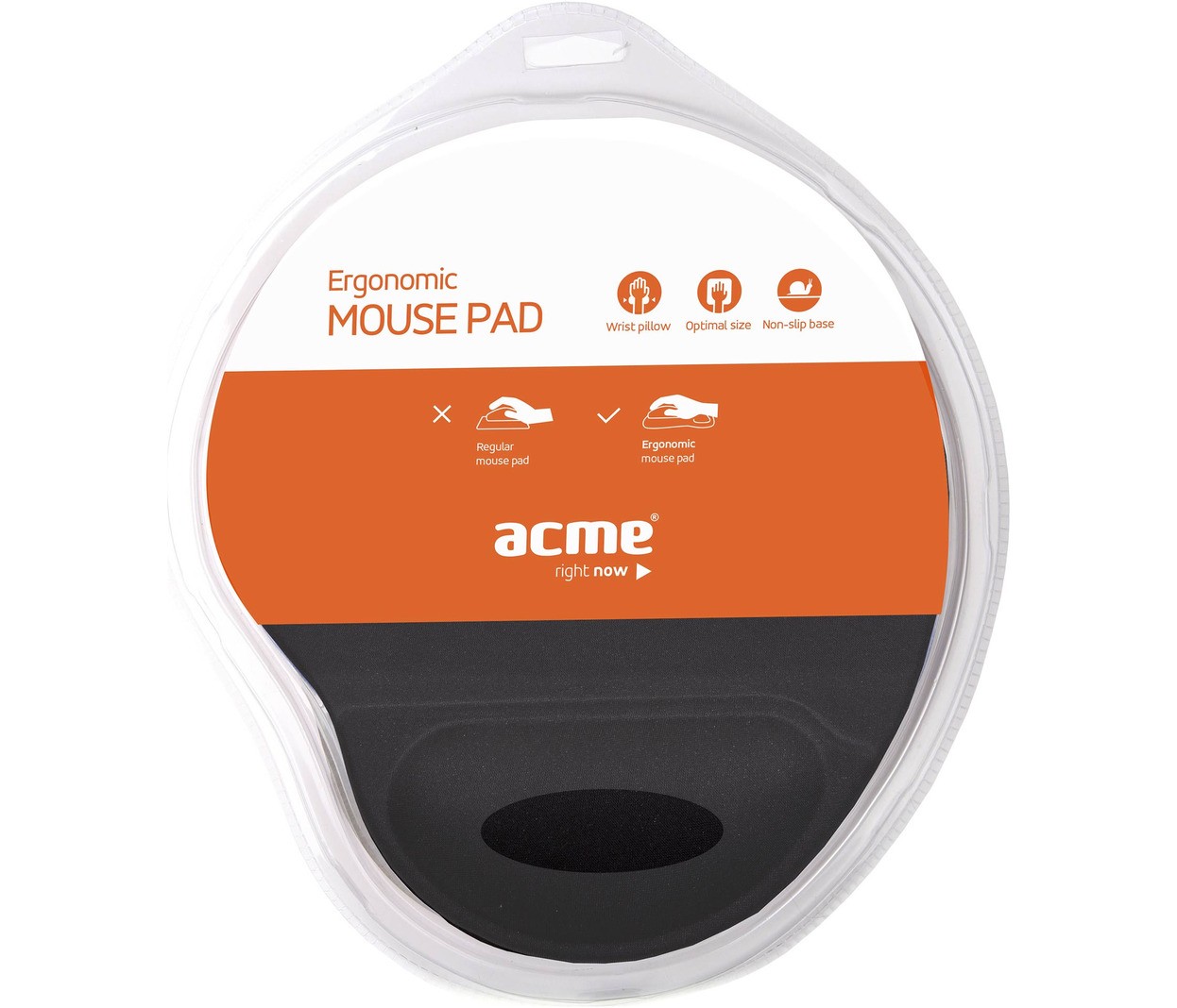 Podloga za miško in podporo za zapestje Acme