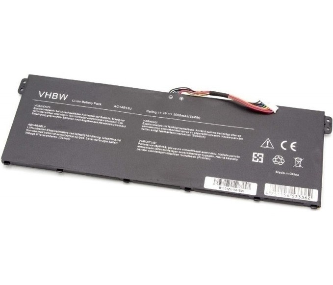 Baterija za Acer Aspire E11, E15, V3, V5 11,4V 3000mAh