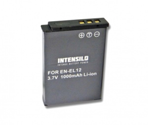Baterija za fotoaparate Nikon Coolpix - EN-EL12 1000mAh 3,7V
