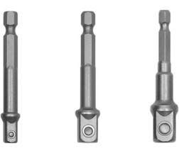 3 delni komplet adapterjev za nasadne ključe