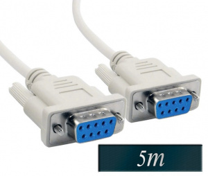Kabel DB9 (RS232) 5m Ž - Ž