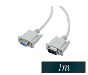 Podaljšek DB9 1m ženski - moški