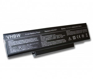 Baterija za Asus K72 K72DR K72DY K72F K72JK K72JR K72JT,.. 6600mAh 10,8V