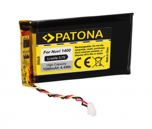 Baterija za Garmin Nuvi 1400, 1450, 1490, 1490T,.. 1200mAh 3,7V