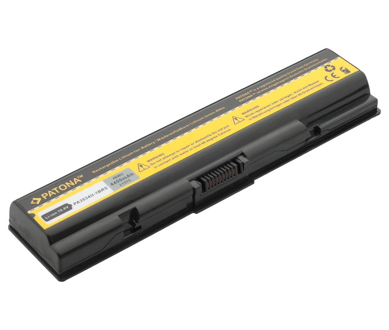 thumbnail image 2 of Replacement Laptop Battery For Toshiba Satellite A205 A300 L505 A505 Series - 5200mAh 6-Cell Li-Ion 2 of 4