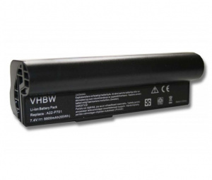 Razširjena baterija za Asus Eee PC 700 701 900,.. 8800mAh 7,4V