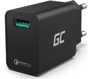 USB QC 3.0 polnilec 18W - 5V 2,4A, 9V 2A, 12V 1,5A