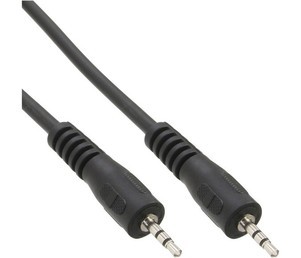 Avdio kabel 3,5mm stereo moški-moški 5m