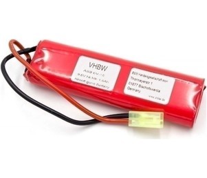 Baterija za Airsoft pištolo MP5A5, AUGM, AUGRT, CAR15, FNP90,.. - 9,6V 1500mAh