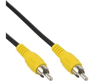 Inline RCA Video kabel 2m moški-moški