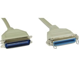 InLine serijski podaljšek 36-pin IEEE 1284 moški - ženski 2m